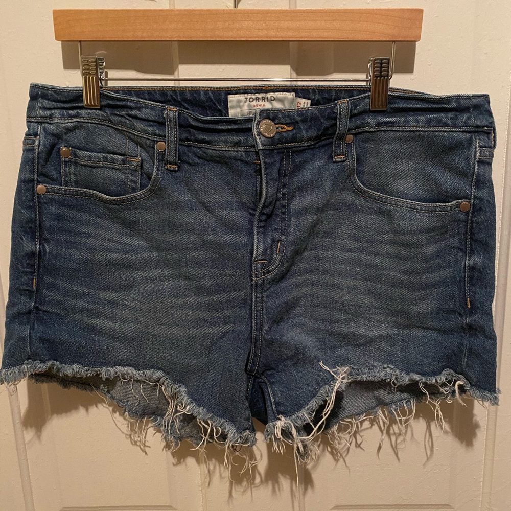 Torrid denim shorts